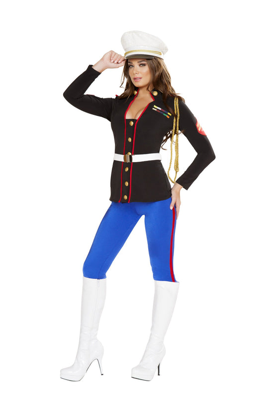 3pc Sexy Marine Corporal Costume