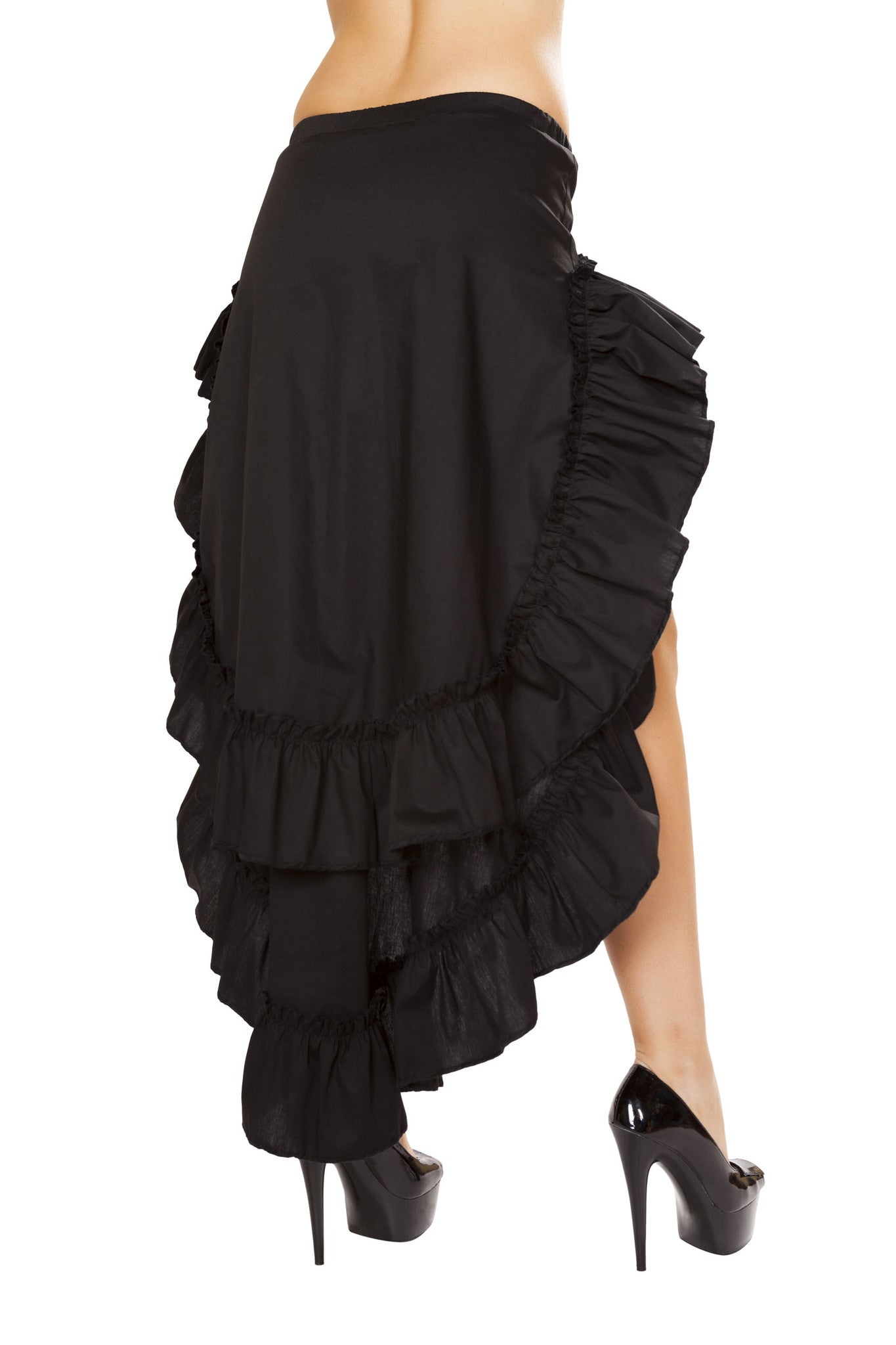 Chic Tiered Ruffle Skirt – Perfect for Halloween