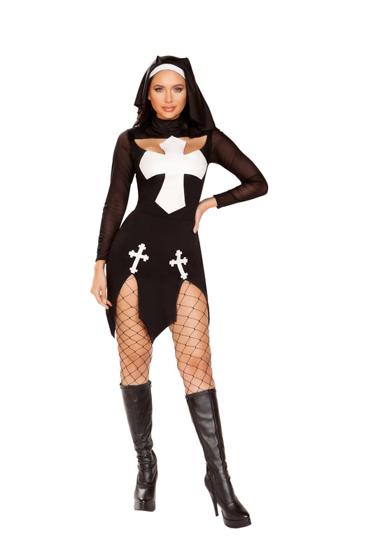 2pc Loving Nun Costume