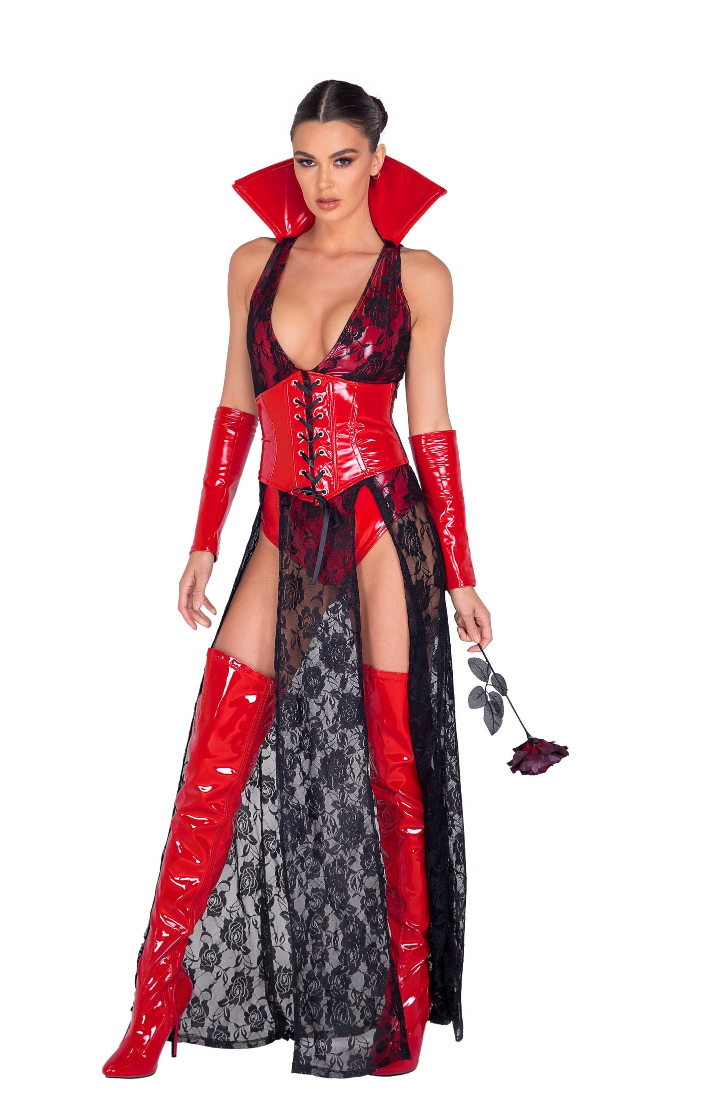 Wicked Vampire Costume - 3pc Dress & Accessories