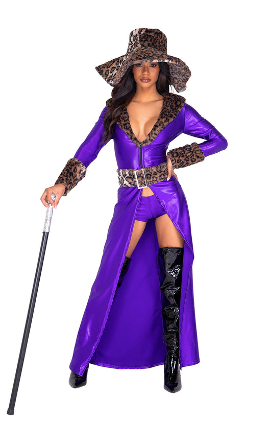 4pc Made of Money Pimp Costume – Perfect for Halloween Fun!