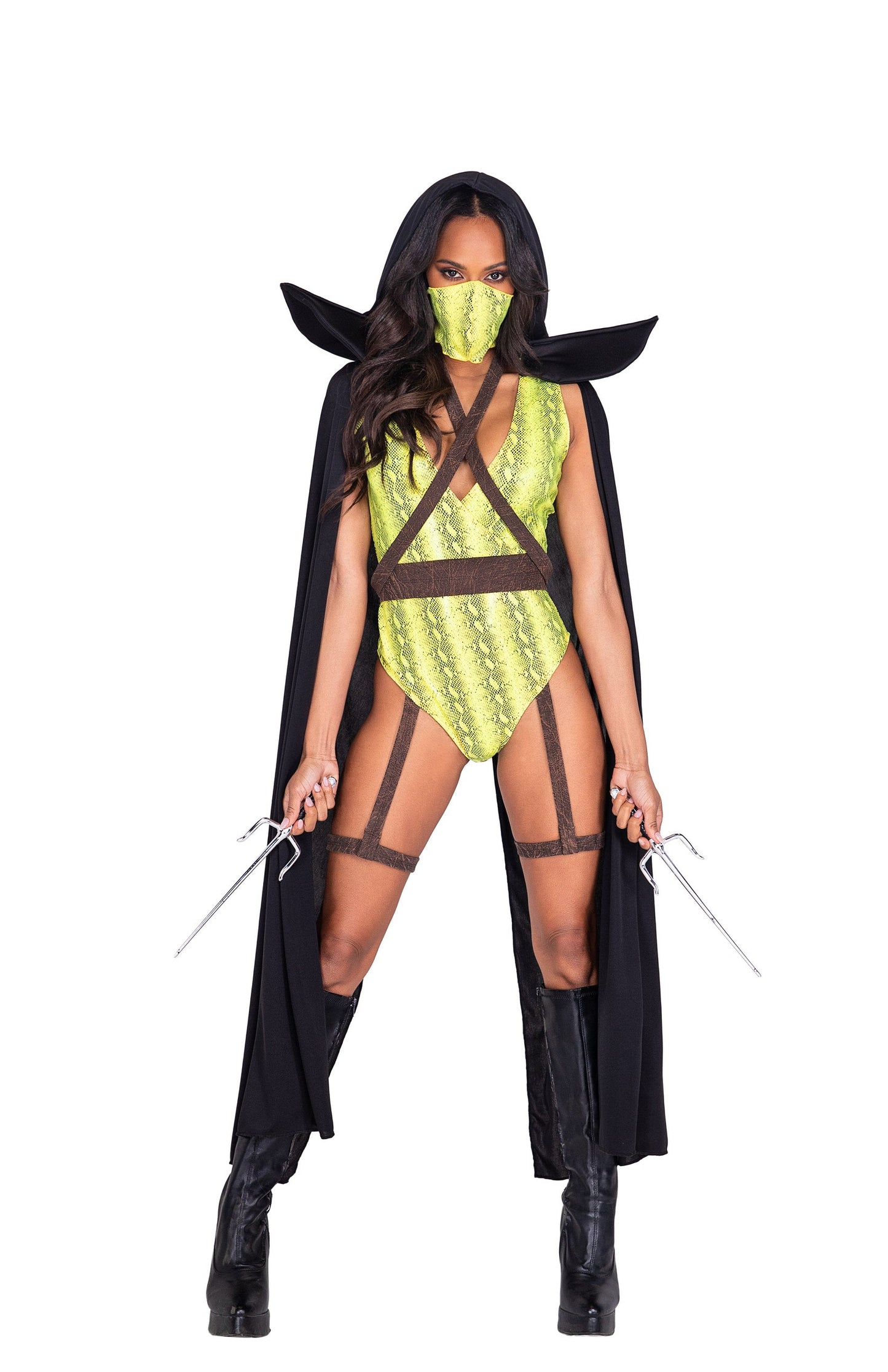 4pc Desert Combat Ninja Costume – Unleash Your Inner Warrior This Halloween