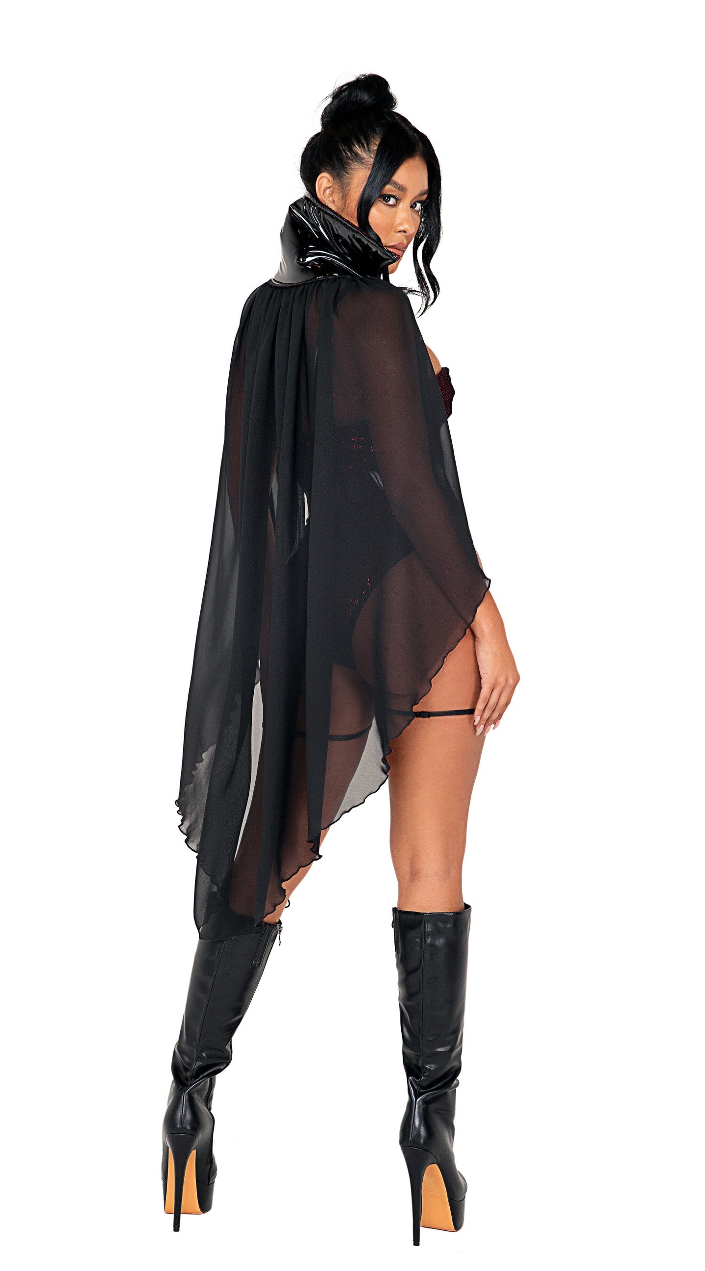 Underworld Vampire Duo - Bodysuit with Cape & Belt