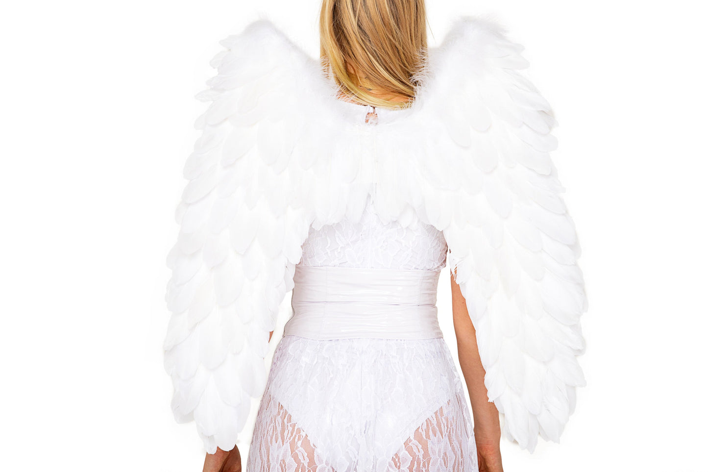 Delux Feathered Wings - Perfect for Halloween Transformations