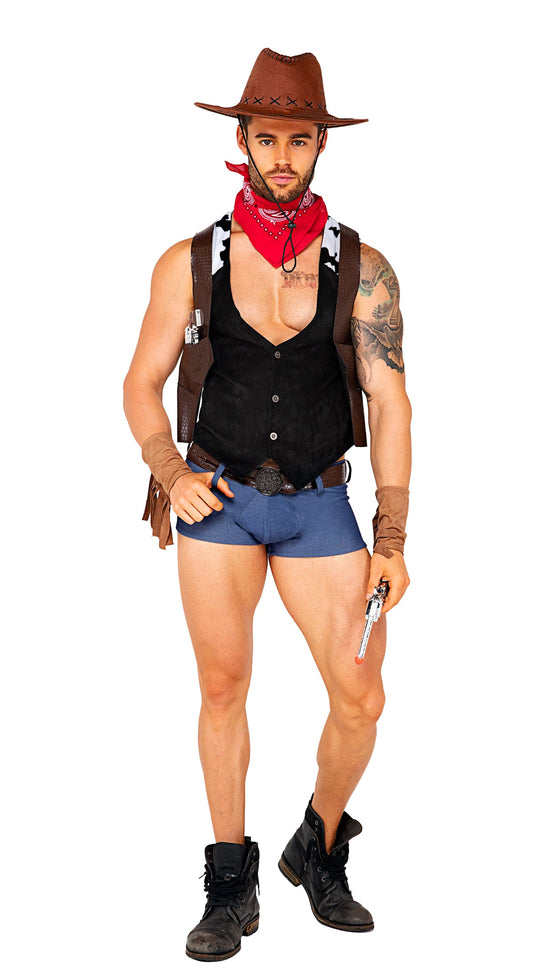 7pc Showdown Cowboy Costume – Unleash Your Inner Cowboy!