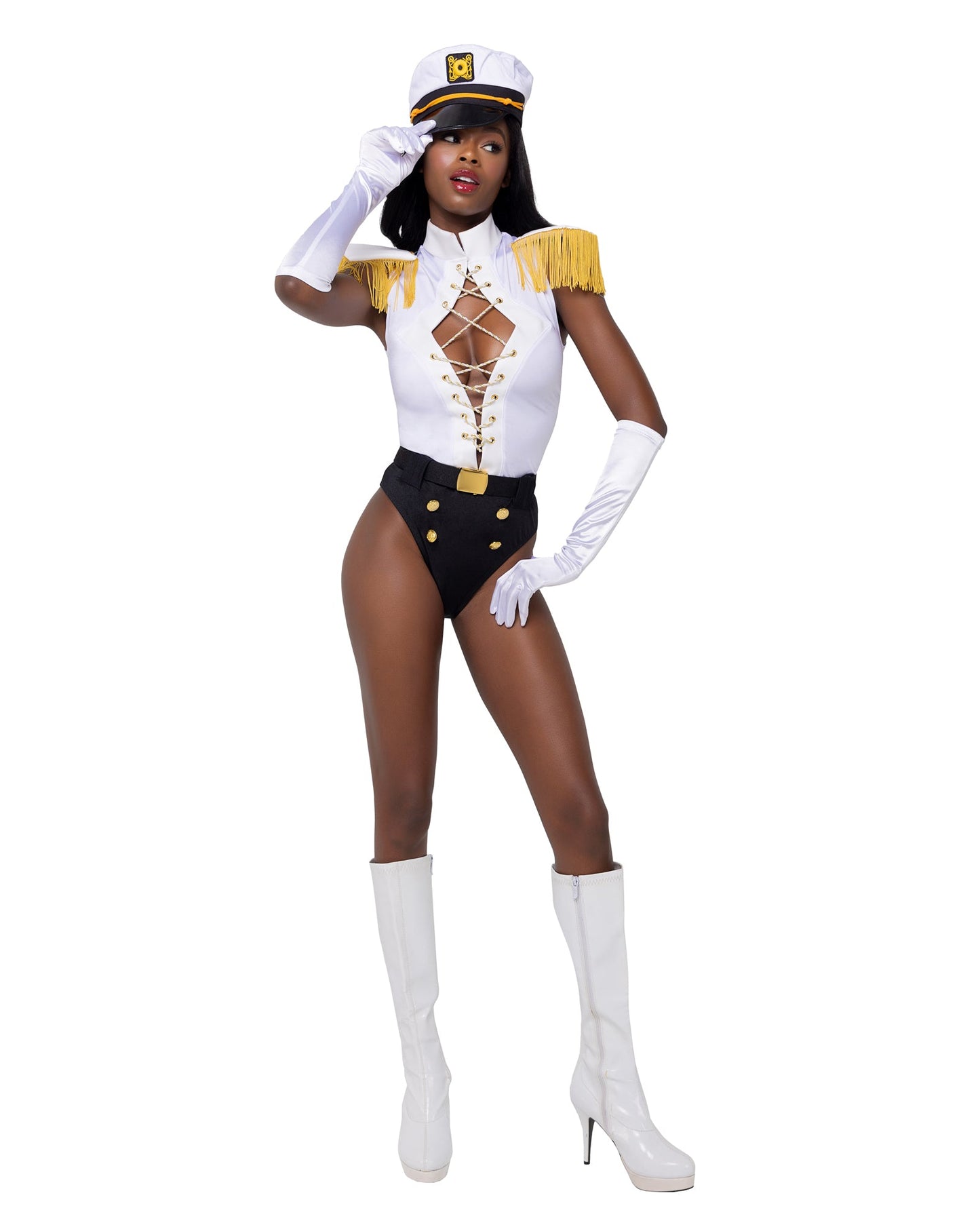 3PC Nautical Sailor Captain Costume