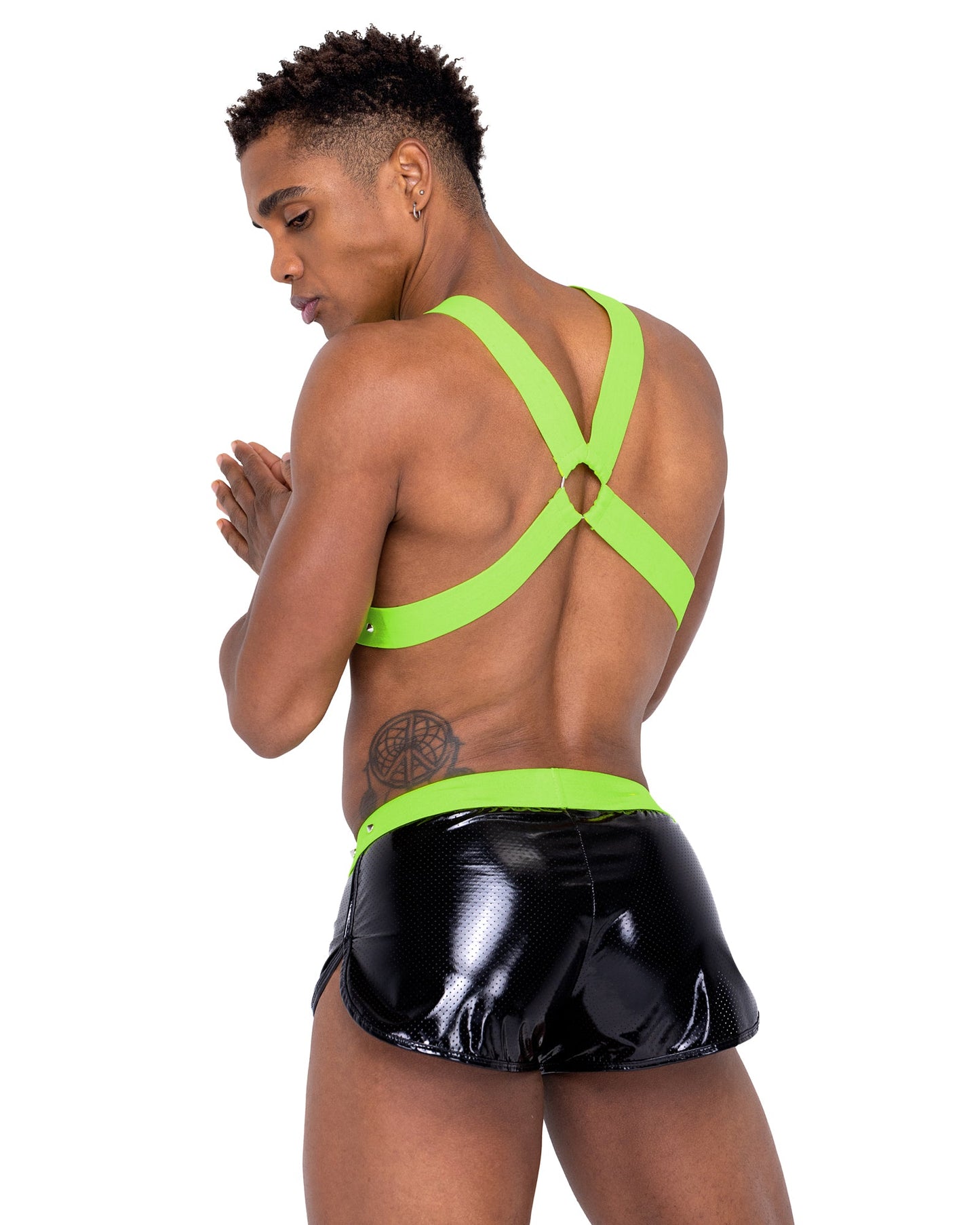 6333 - Men’s Vinyl Mesh Runner Shorts