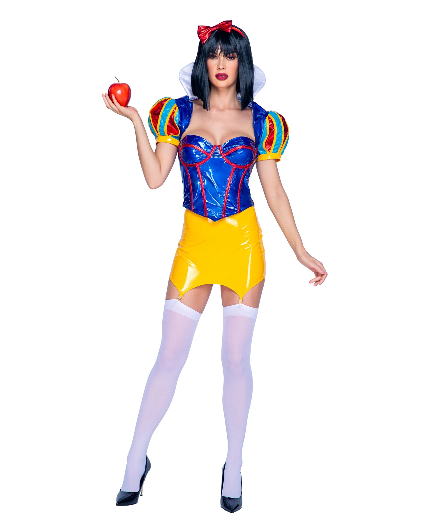 4pc Snow White Dark Forest Vixen - unique halloween costumes sexy dark fairytale costume