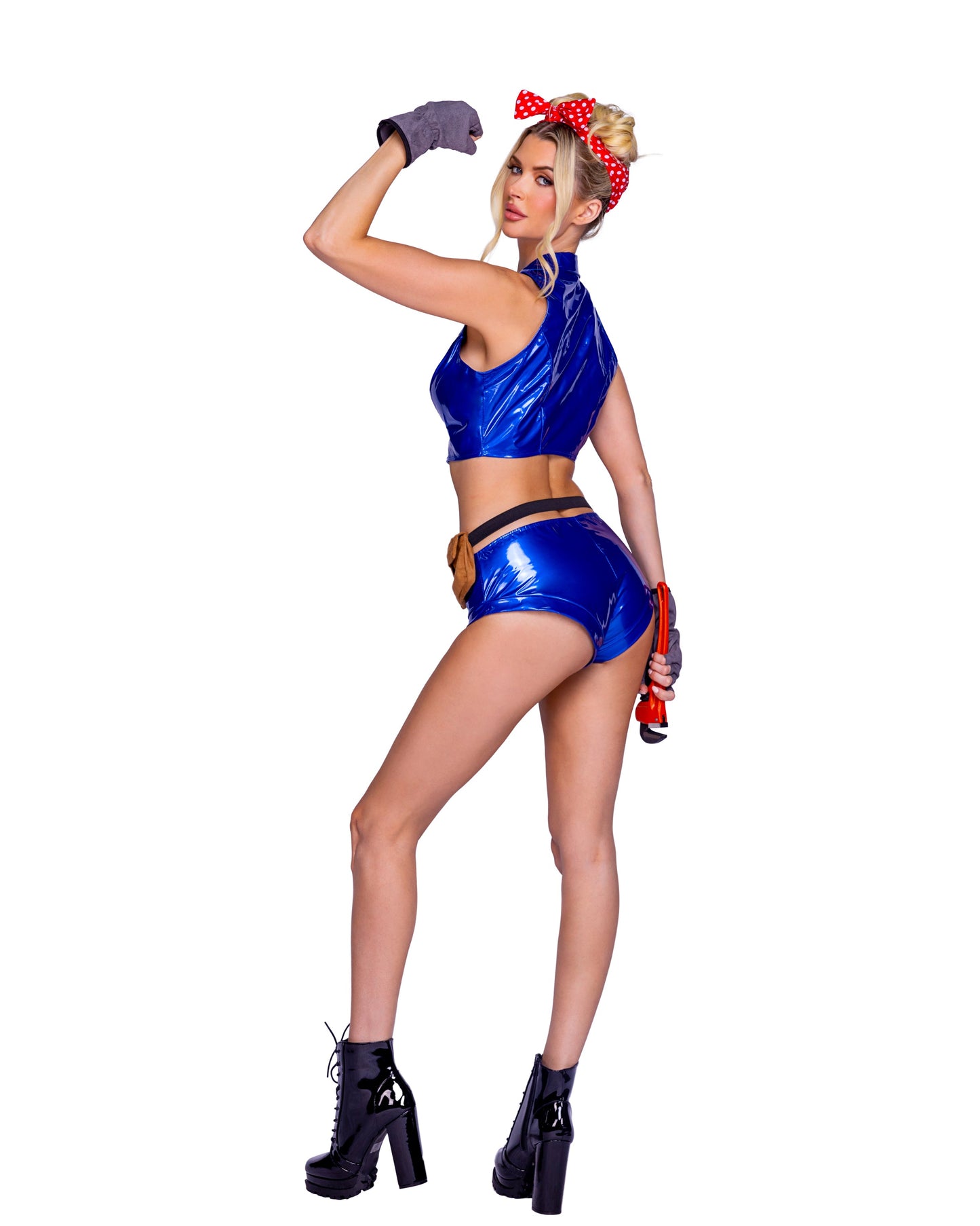 We Can Do It Babe 5pc Costume Set