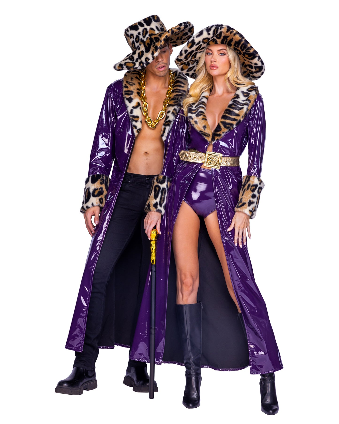 Dazzling King Pimp Costume Ensemble