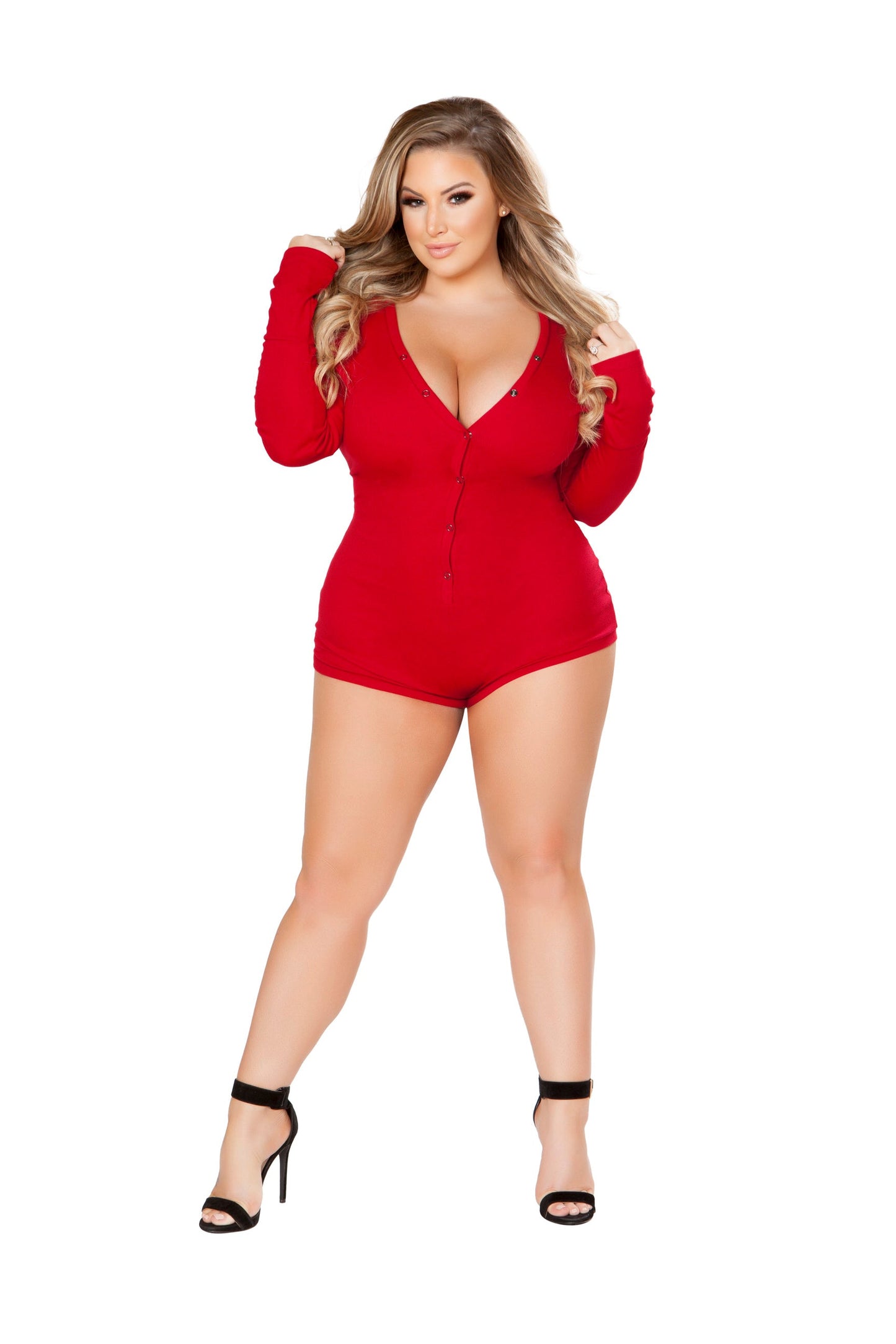 LI211 - Cozy and Comfy Sweater Romper