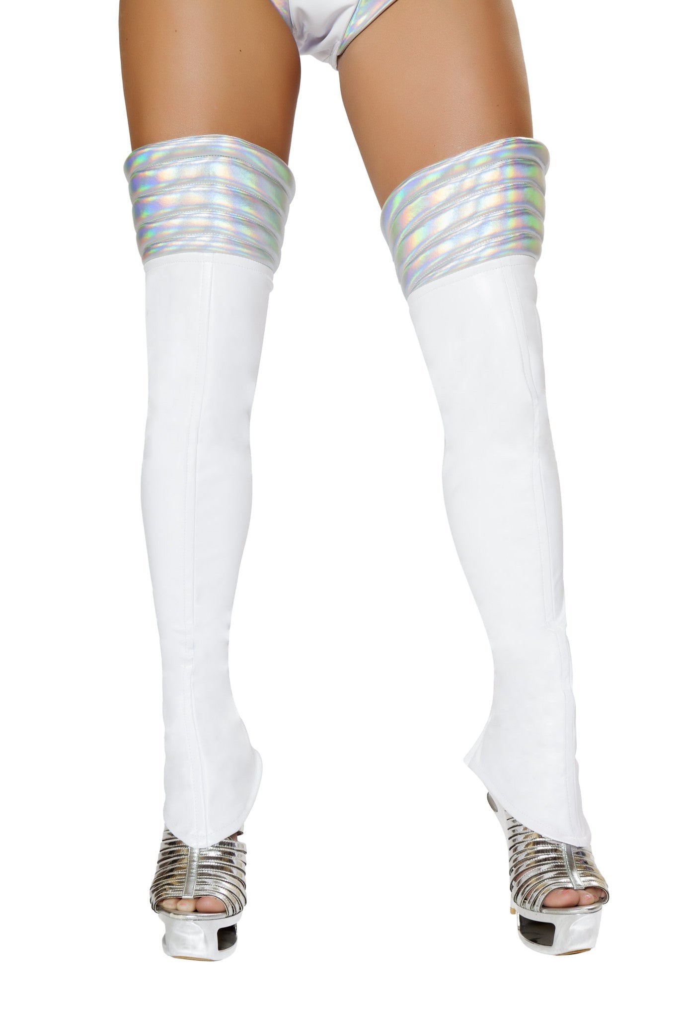 White Space Girl Leggings